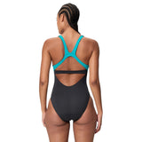 Speedo Solid Flex Band Womens One-Piece Swimsuit