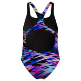 Speedo Hyperboom Allover Medalist Girls One-Piece Swimsuit