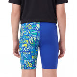 Speedo Printed V-Cut Kids EnduraSoft Jammer Swim Shorts