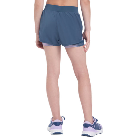Energetics Bamas VI 2 in 1 Girls Lightweight Shorts