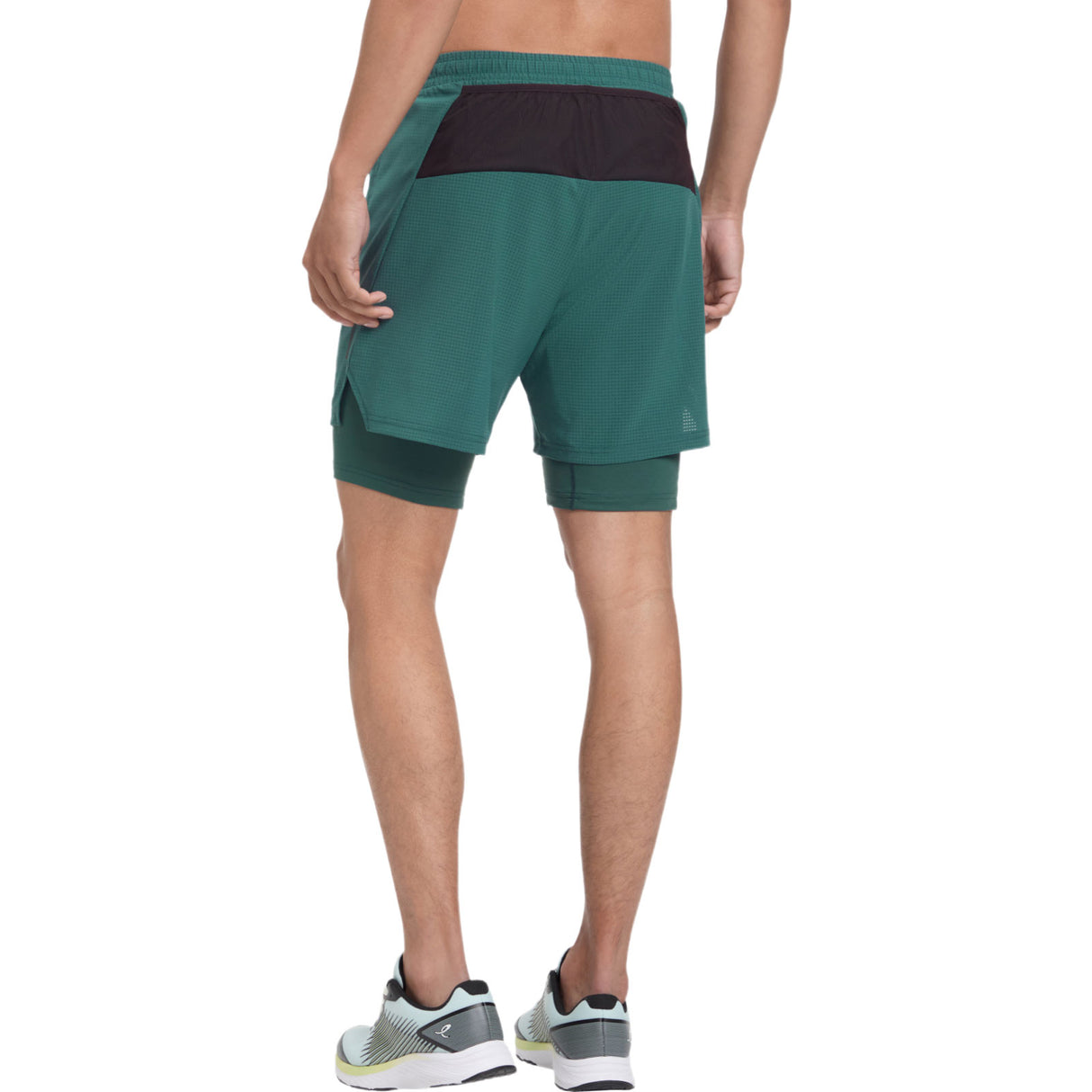 Energetics Stevo 2 in 1 Mens Lightweight Running Shorts