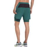 Energetics Stevo 2 in 1 Mens Lightweight Running Shorts