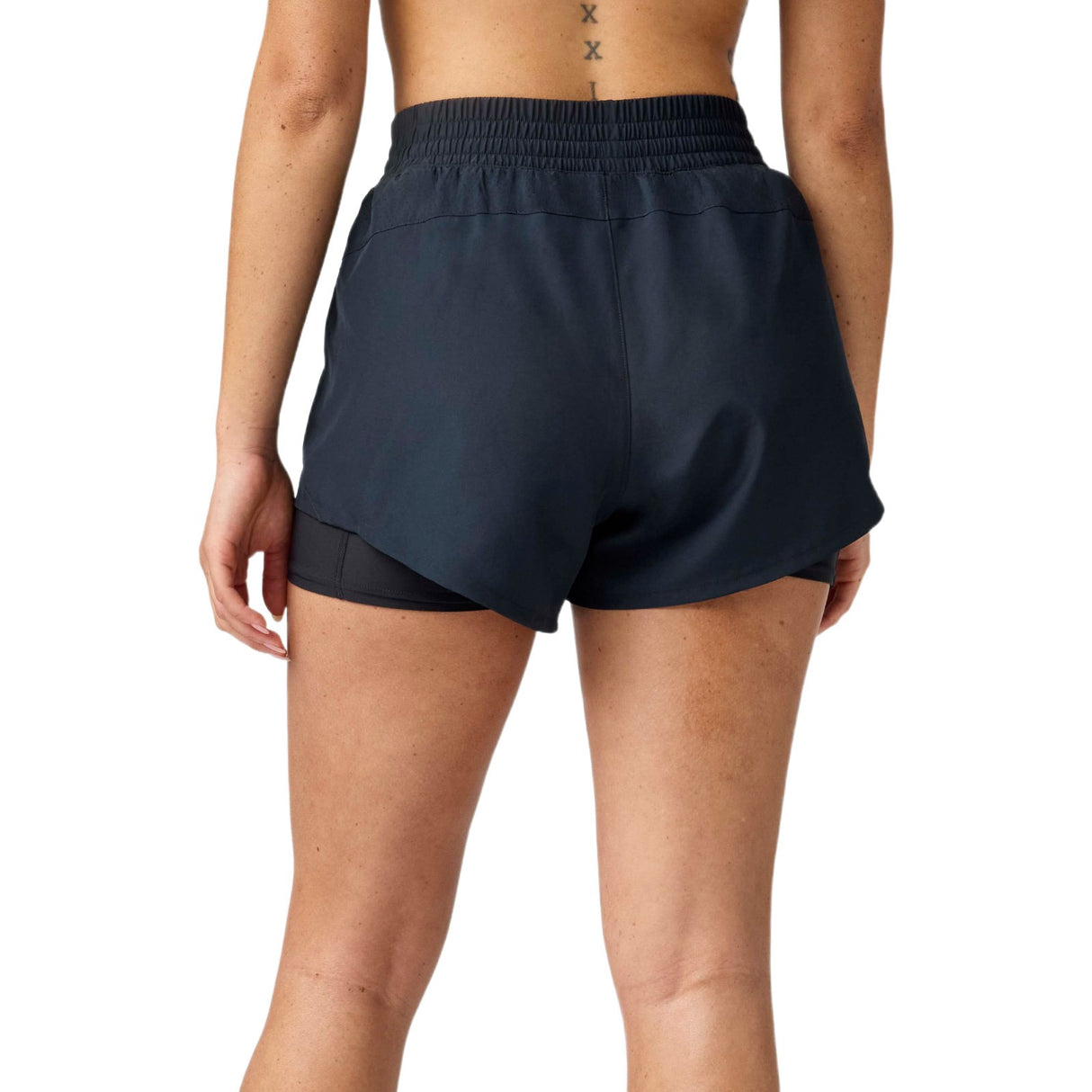 BrookBrooks Dash 2-in-1 Womens Lightweight Running Shorts