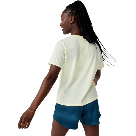 Brooks Graphic Womens Relaxed-Fit Short-Sleeve T-Shirt