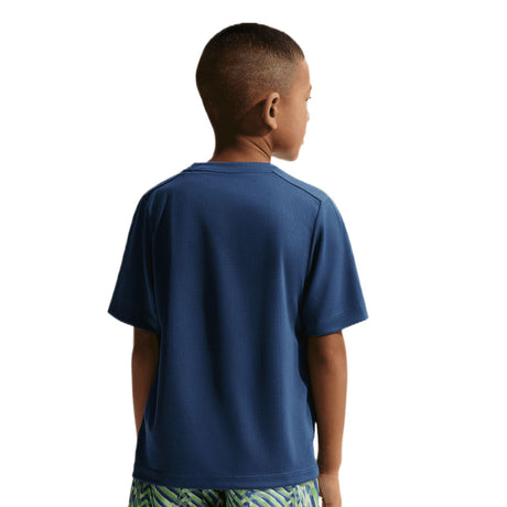 Nike Boys DF MULTI SS TOP BOLD GX Navy