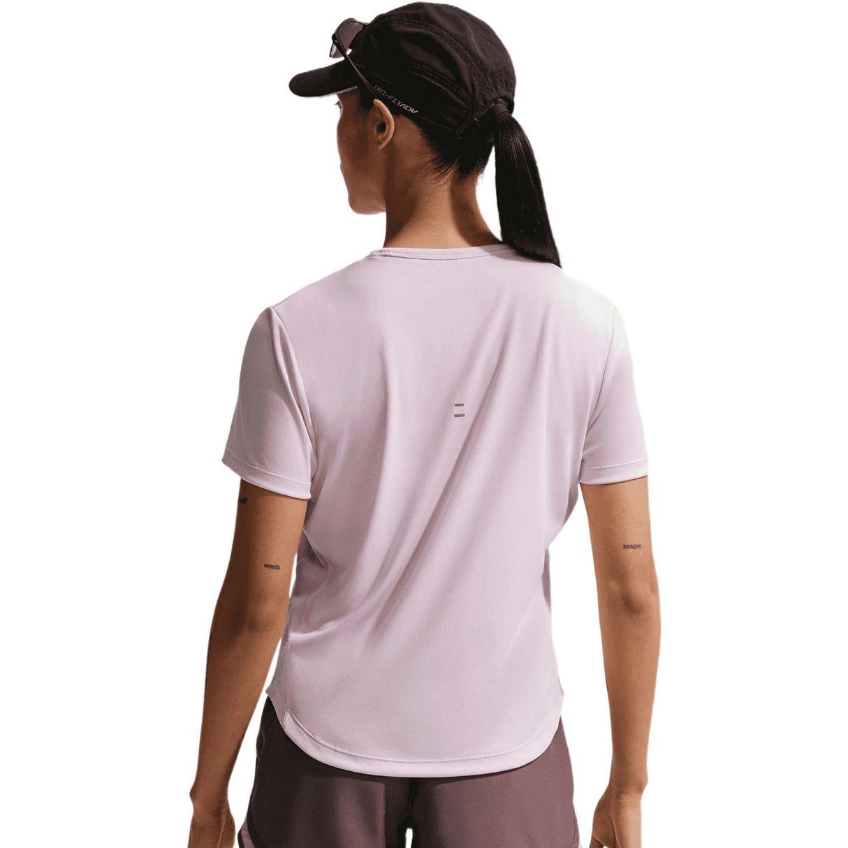 Nike W NK TEMPO DF SS TOP Pink