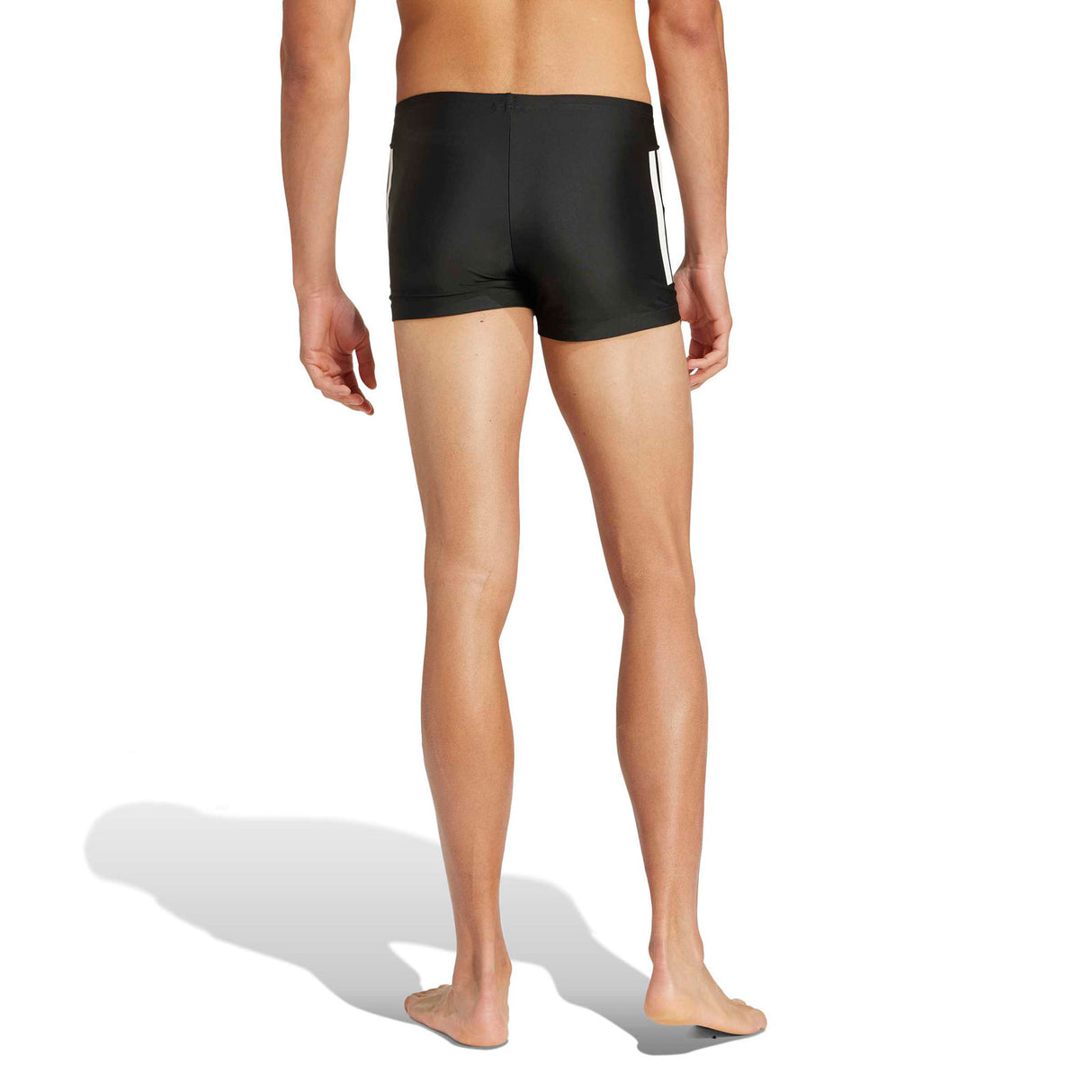 adidas 3-Stripes 2-Inch Mens Tight-Fit Swim Boxers