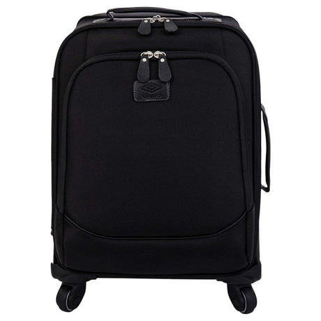 Umbro Cabin Four-Wheel Logo Travel Suitcase - Black
