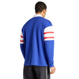 adidas France Rugby 2025/26 Heritage Long-Sleeve Polo Shirt