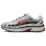 Nike P 6000 Womens Wh Red Platinum