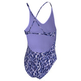 Nike Girls Lace Up OP Swimwear Purple