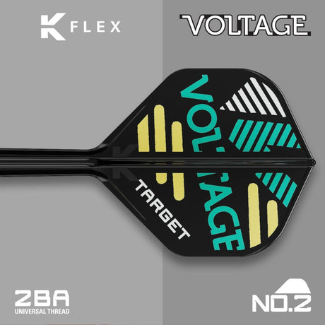 Target Darts Rob Cross 'The Voltage' K-Flex No.2 Flights