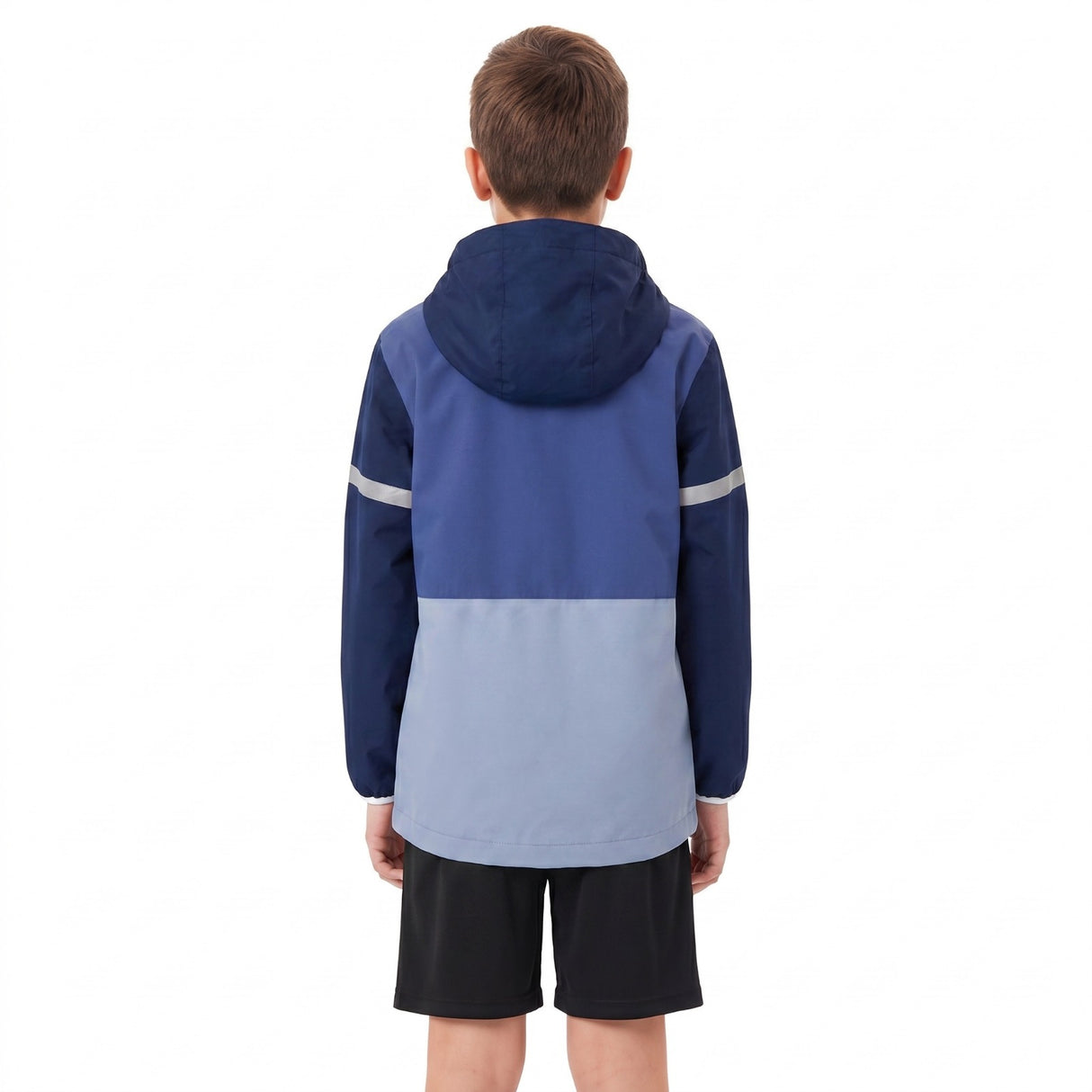Portwest Boys EBER Rain Jacket Blue