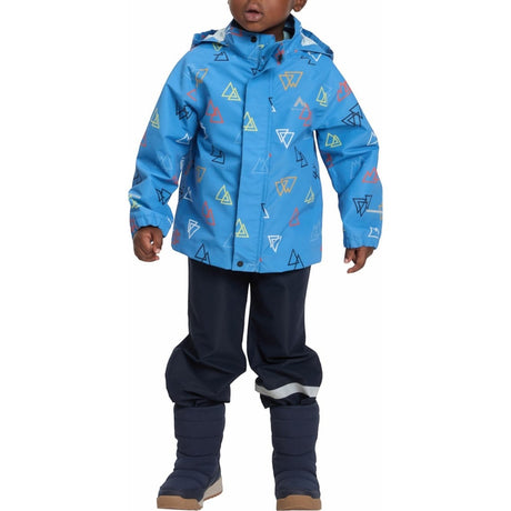 McKinley Loan/Loic T Kids Two-Piece Rain Set - Blue
