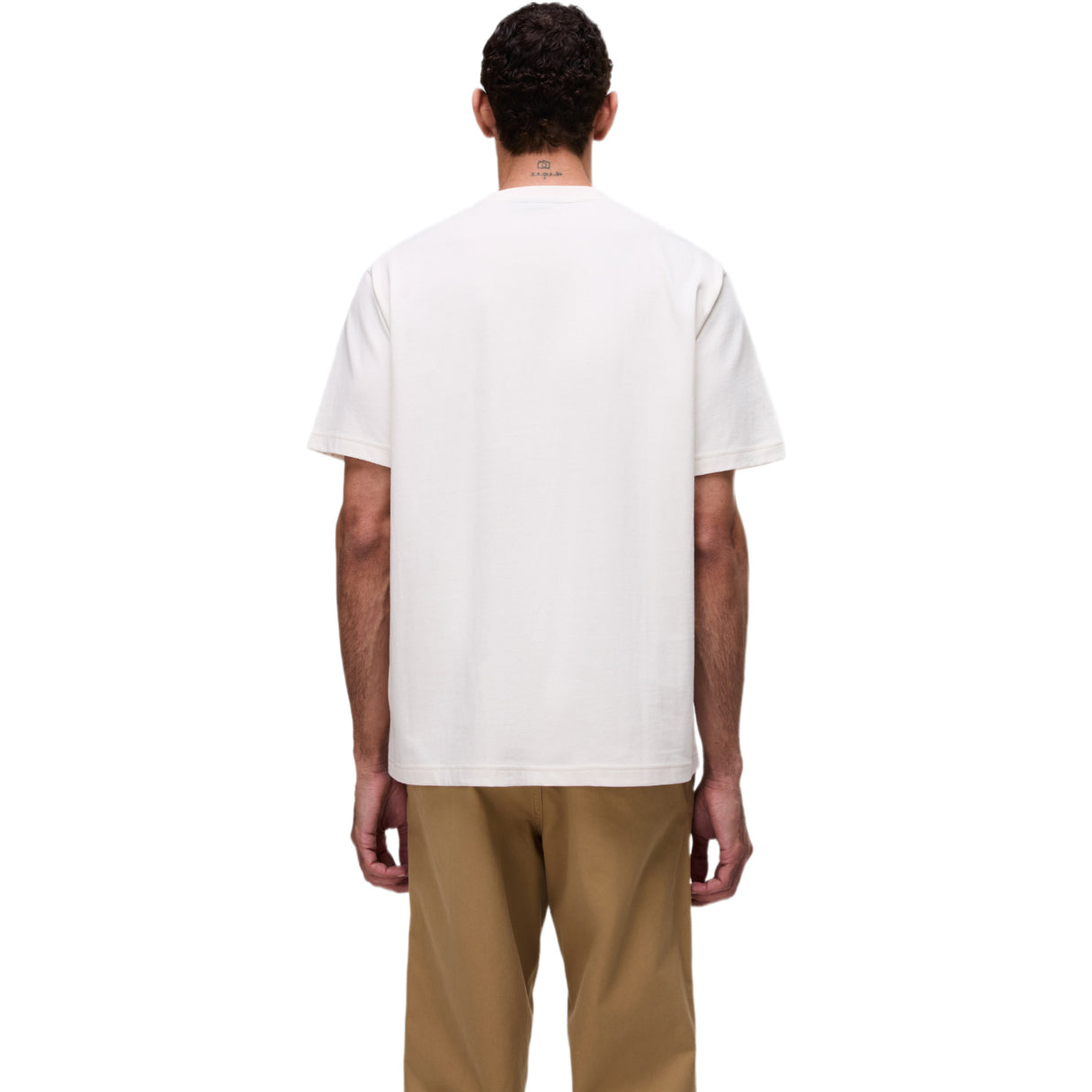 Napapijri Mens B-BOX LOGO Tee White