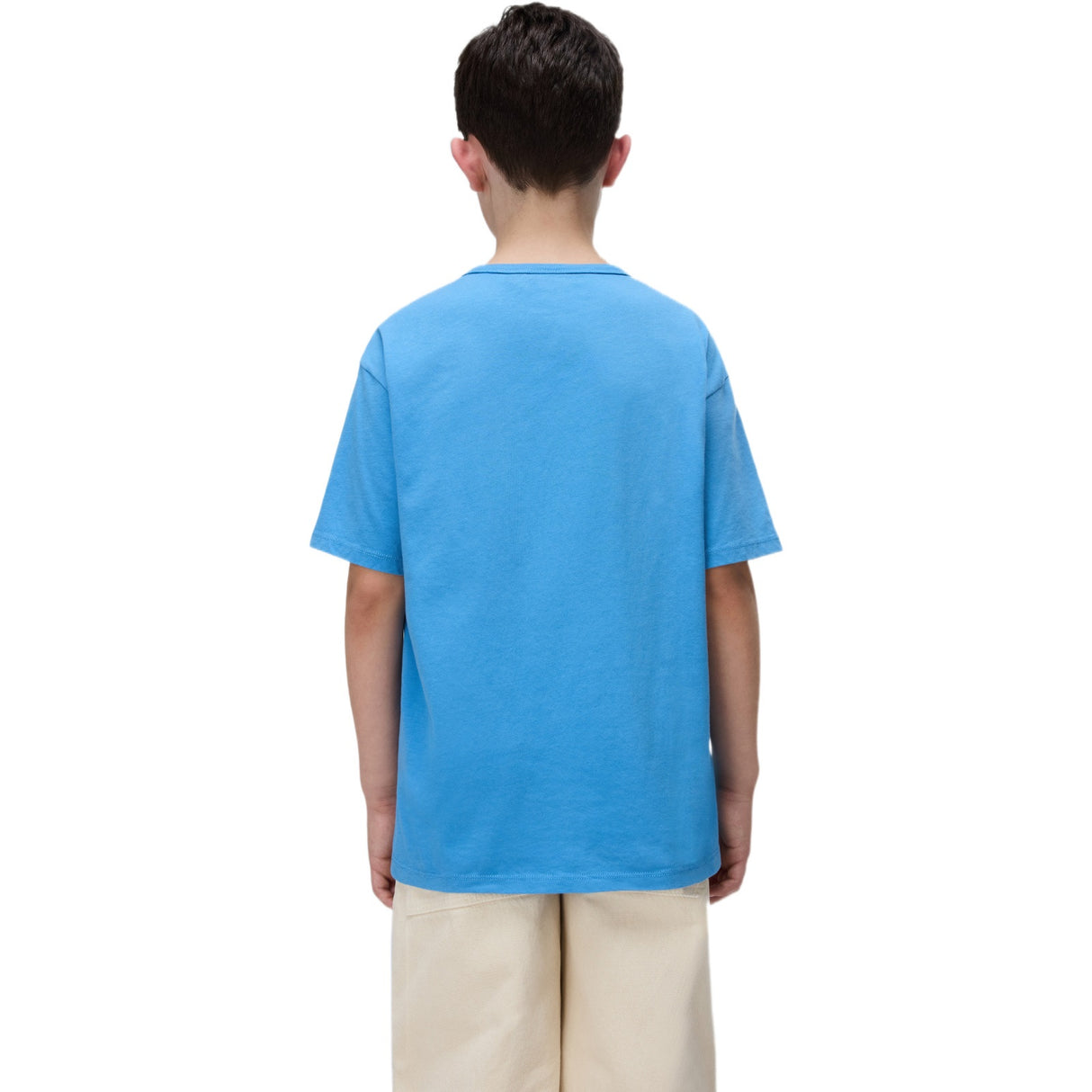 Napapijri Kids S NEW BOX LOGO Tee Blue