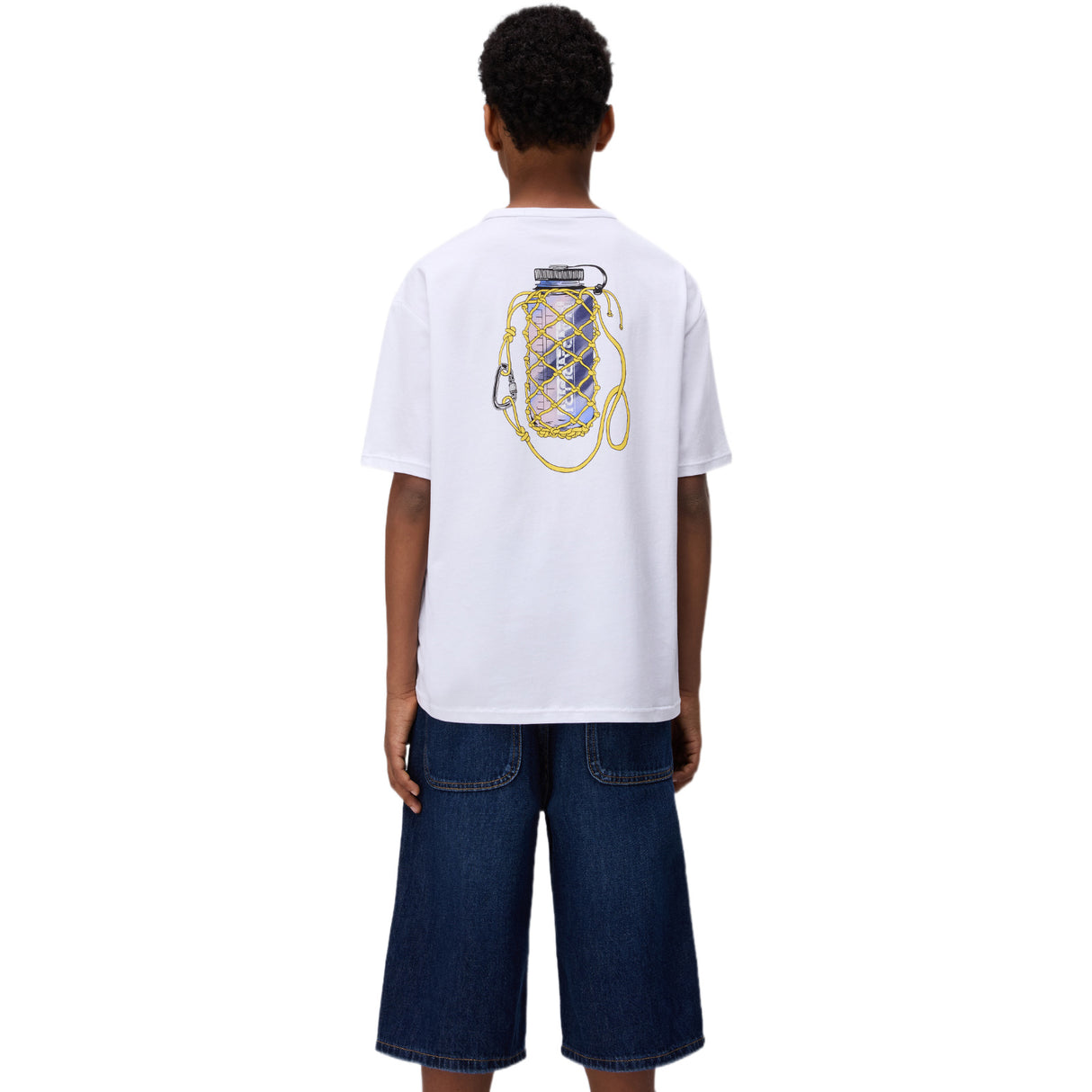 Napapijri Kids S-OESTE Graphic Tee White