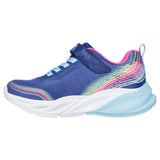 Skechers Cosmic Glow Rainbow Beam Junior Girls Shoes