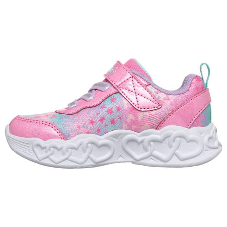 Skechers Infinite Heart Lights Infant Girls Shoes