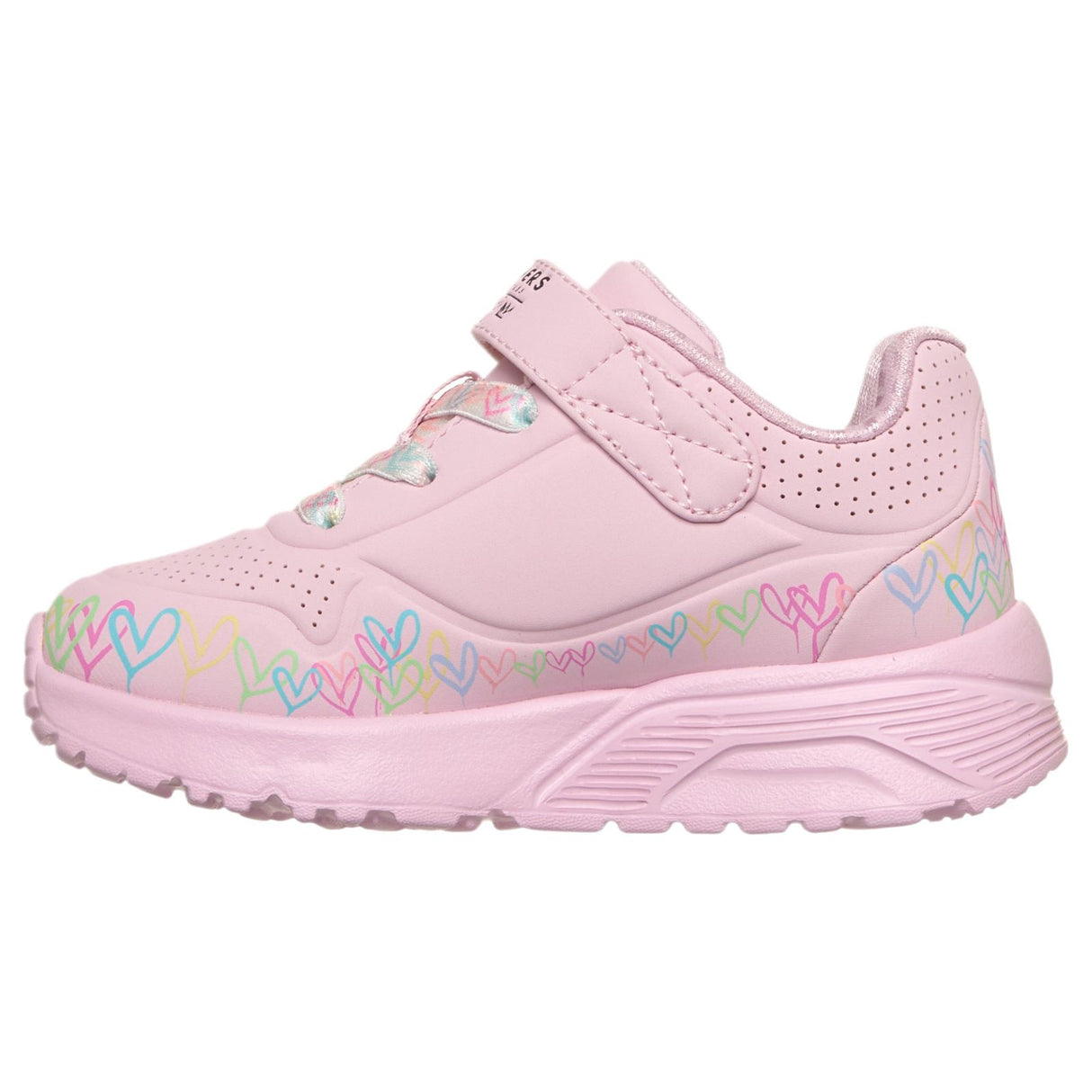 Skechers Uno Lite Heart Craze Infant Girls Shoes