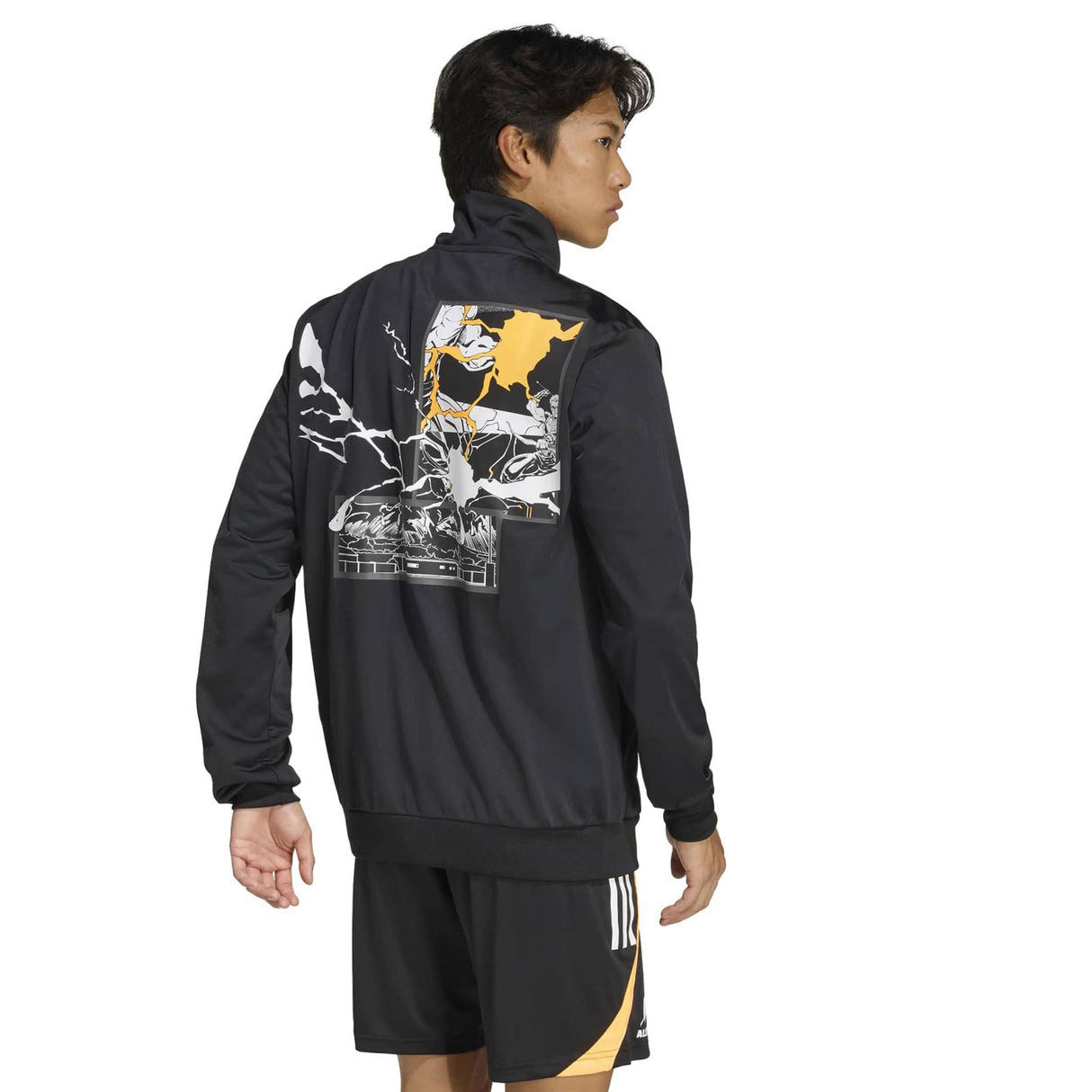 adidas All Blacks Rugby 2026 x Marvel Full-Zip Track Top