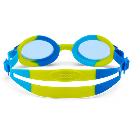 Zoggs Bondi Junior Goggles 6y+ Blue/Lime