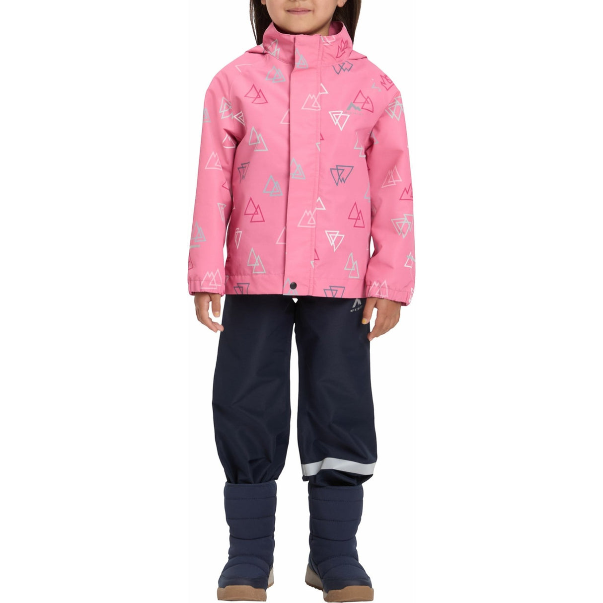 McKinley Loan/Loic T Kids Two-Piece Rain Set - Pink