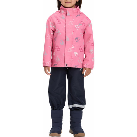 McKinley Loan/Loic T Kids Two-Piece Rain Set - Pink