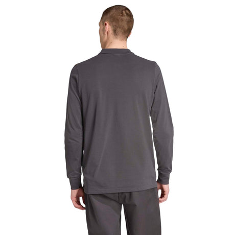 adidas Manchester United Terrace Icons Mens Long Sleeve Polo Shirt