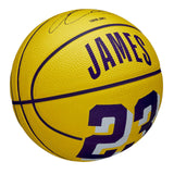 WILSON NBA ICON MINI LEBRON Yellow