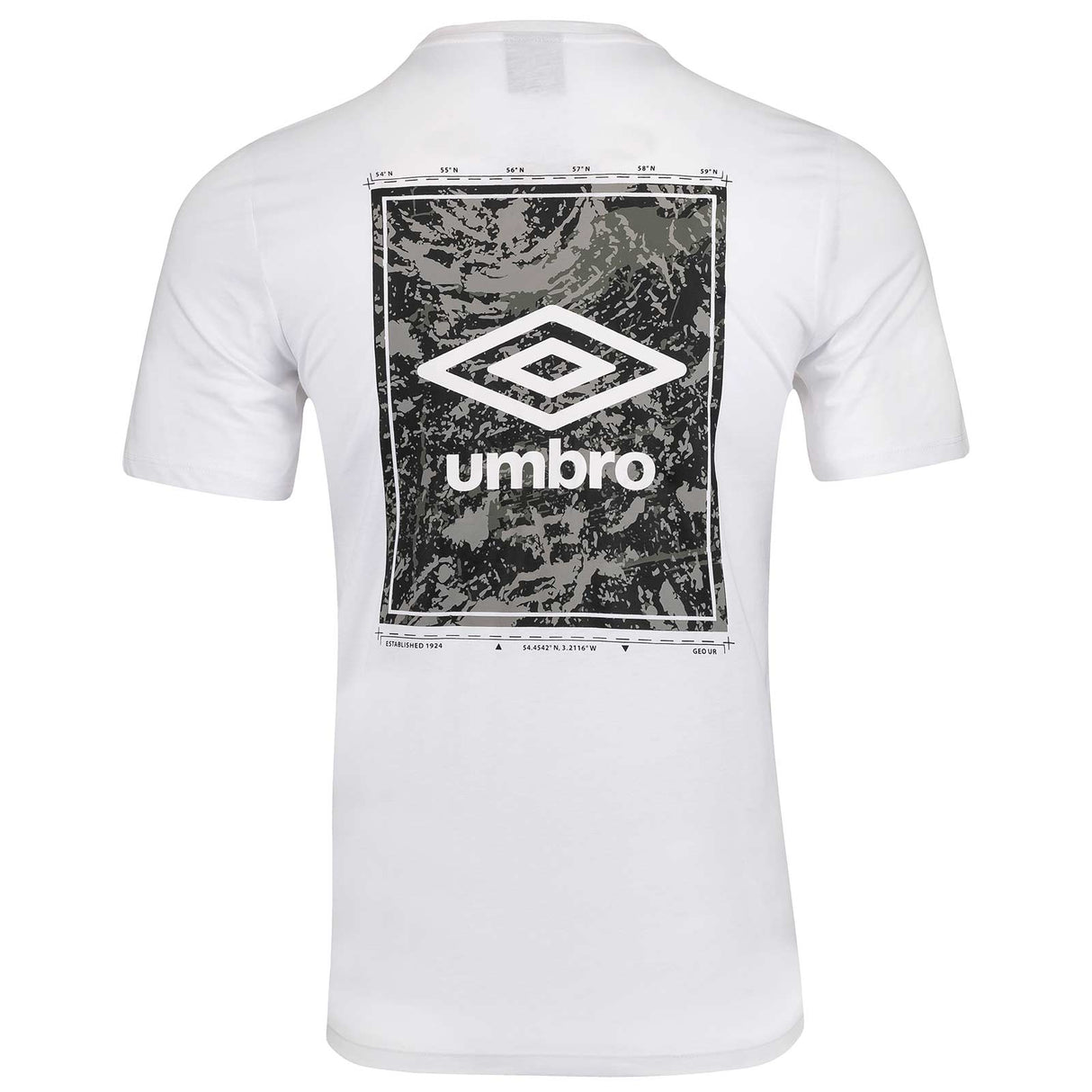 Umbro Mens Camo Graphic Short Sleeve Training T-Shirt