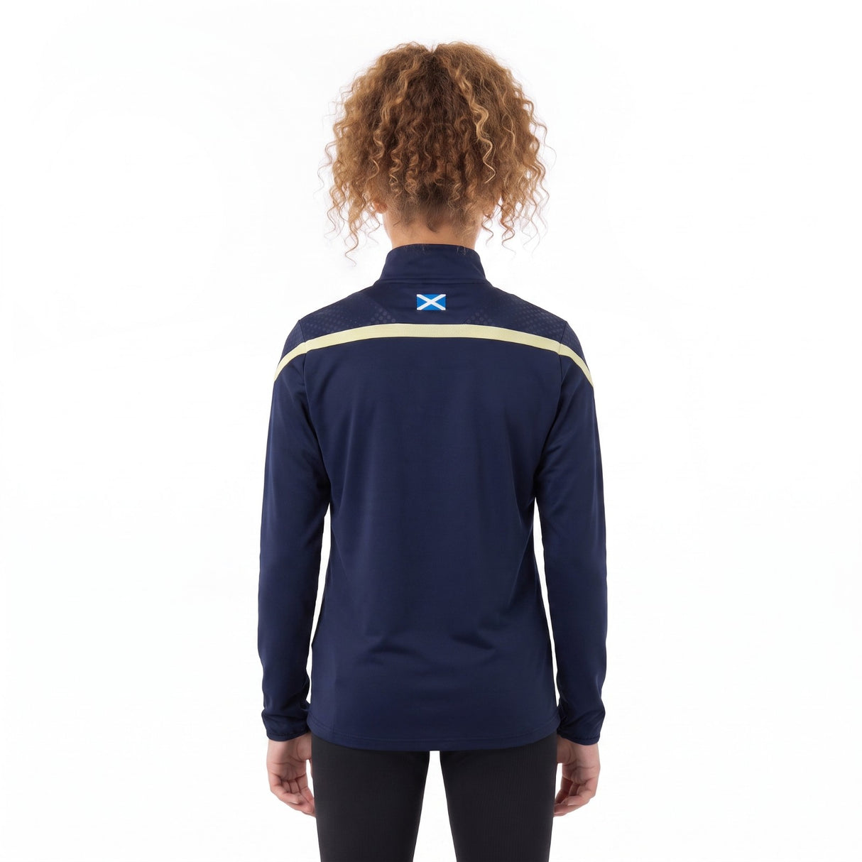 Macron Scotland Rugby 2026/27 Kids Half-Zip Training Top