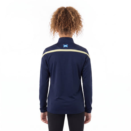 Macron Scotland Rugby 2026/27 Kids Half-Zip Training Top