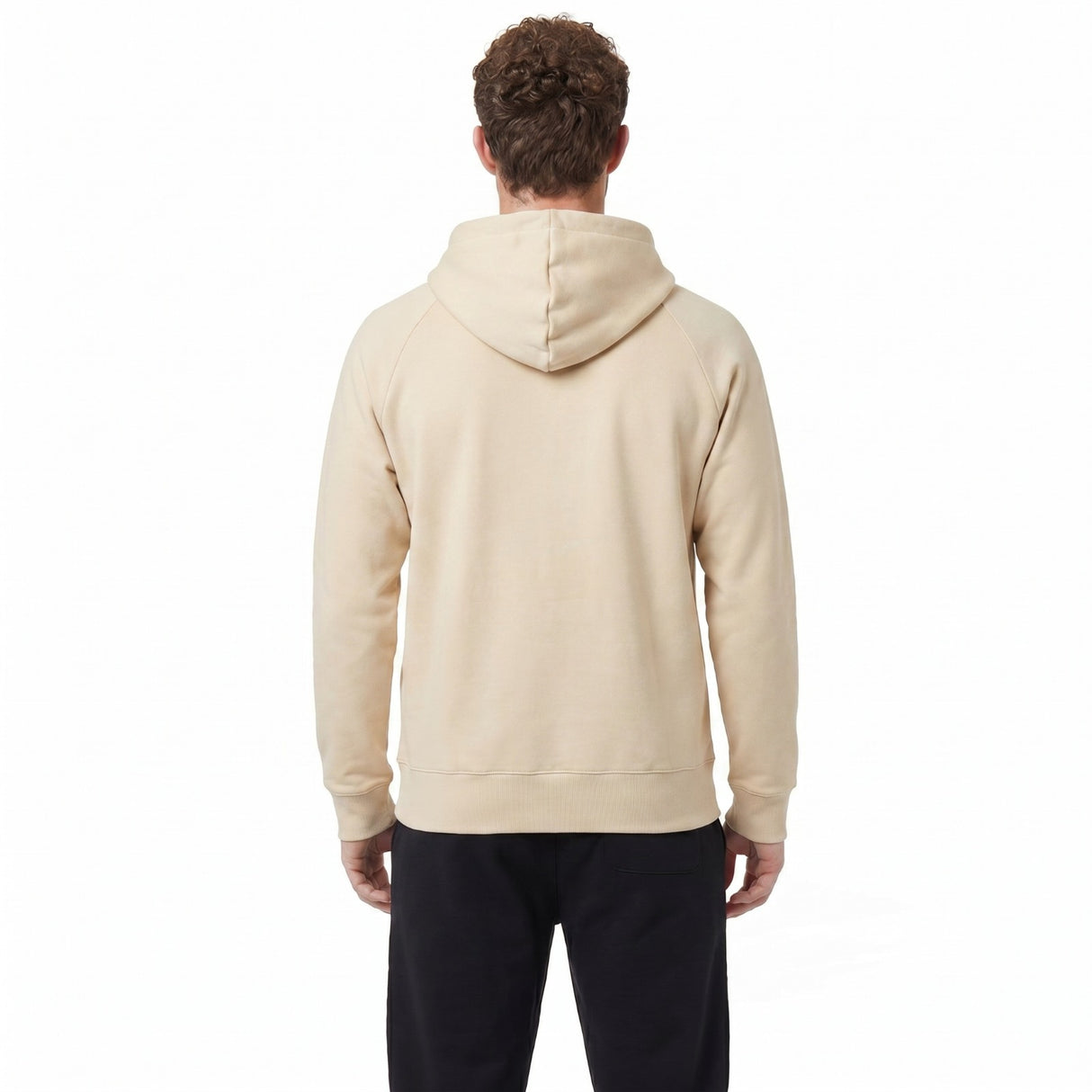 Umbro Relaxed Mens Football Training Hoodie - Cream
