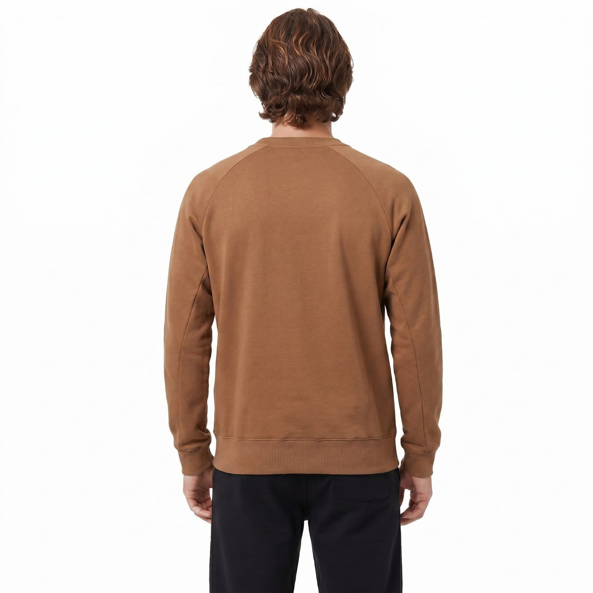 Umbro M Relaxed Sweat Crew Brown