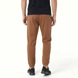 Umbro Relaxed Mens Football Fleece Jogger Pants - Brown