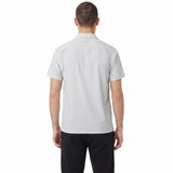 Umbro Short Sleeve Buttoned Mens Boxy-Fit Logo Shirt