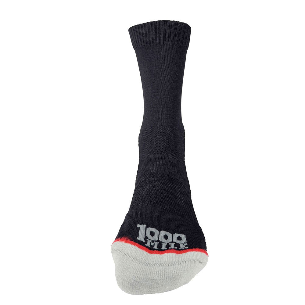 1000 Mile Mens Run Crew Repreve Blk/Gry