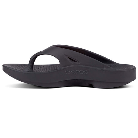 OOFOS OOriginal Womens Black Sandals