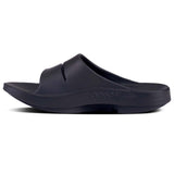 OOFOS OOahh Womens Black Slide Sandals