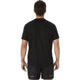 Asics Mens Fujitrail Logo SS Top Black