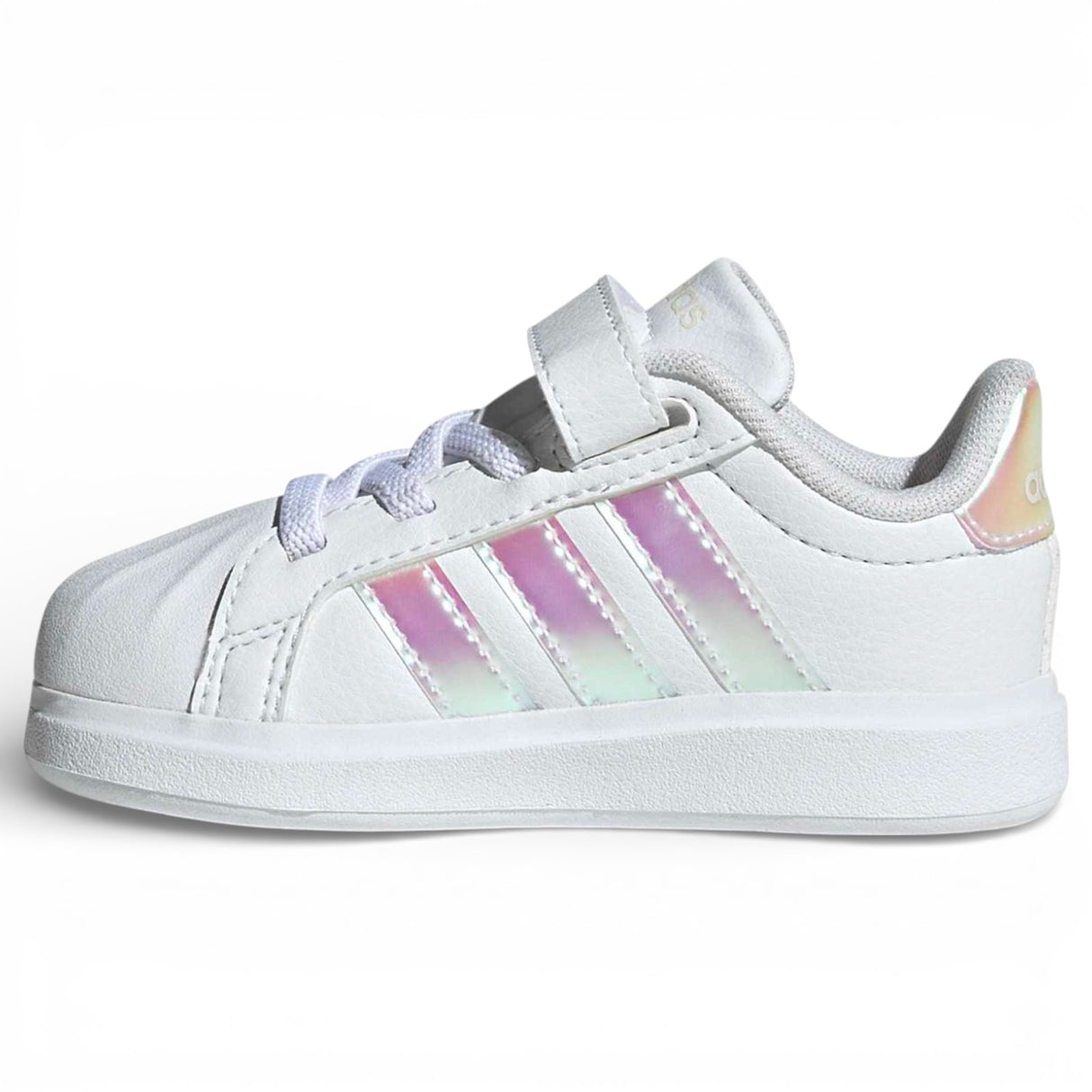 adidas Street Talk Wide-Fit Hook-Loop-Strap Kids Shoes