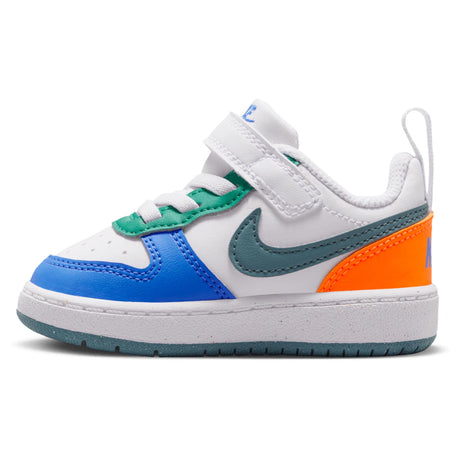 NIKE Court Borough Inf Boys WhiteGrnWht
