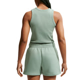 NIKE NSW PHNX FLC STD 4IN SHRT WMS Green