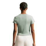 Nike Sportswear Womens Tight Ribbed Short-Sleeve T-Shirt