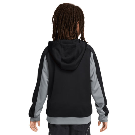 Nike Boys DF MULTI FLC PO HDY LOVE Black