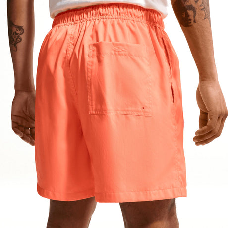 Nike Mens NK CLUB FLOW SHORT Orange