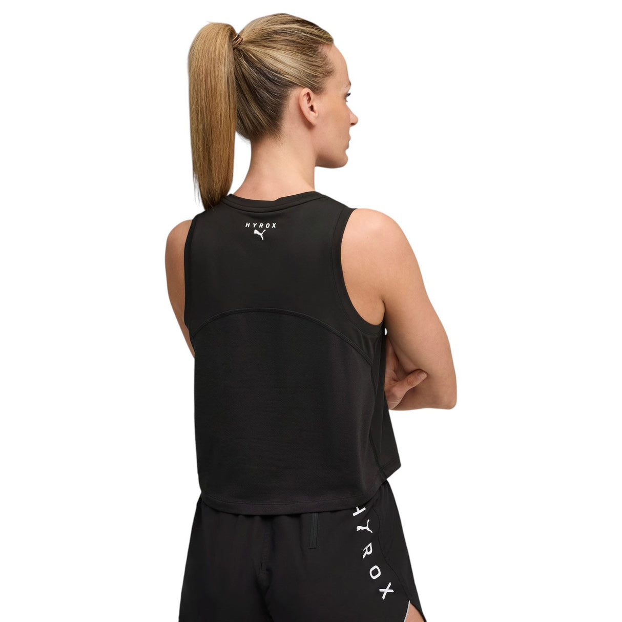 Puma X HYROX CLOUDSPUN ThermoAdapt Womens Crop Tank Top