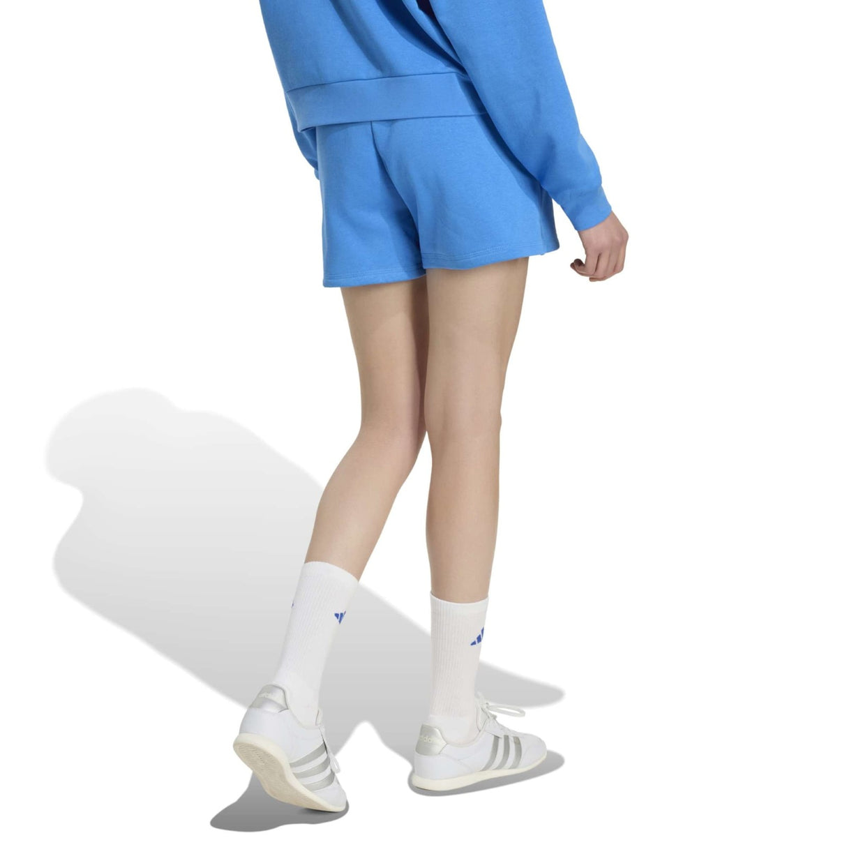 adidas Essentials Regular-Fit Womens Fleece Training Shorts