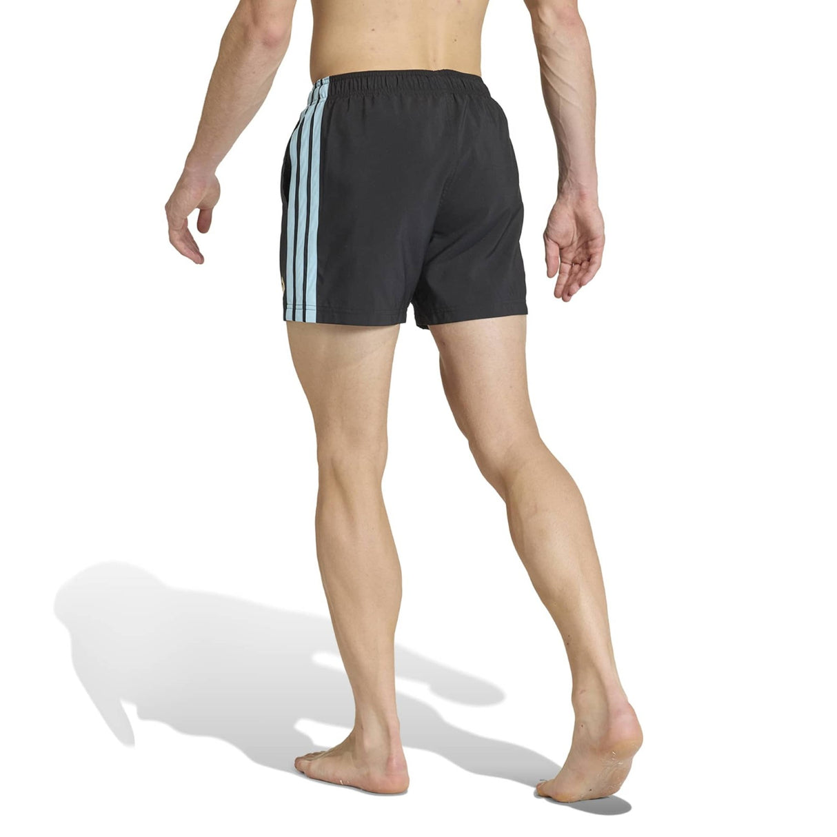 adidas 3-Stripes Quick-Drying 5-Inch Mens Swim Shorts